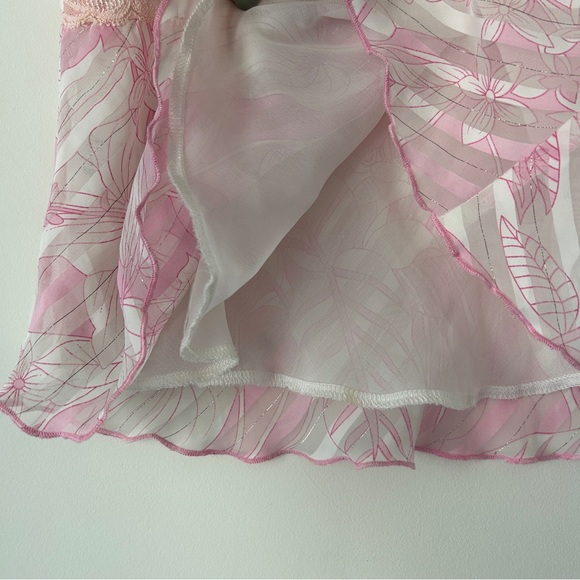 Y2K Floral Pink Top - Picture 5 of 5